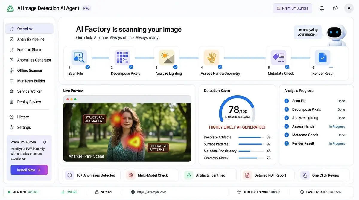 AI paper trading dashboard — example of the AI tool software